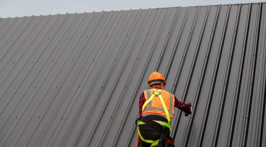 Professional metal roof installation in Milton, DE